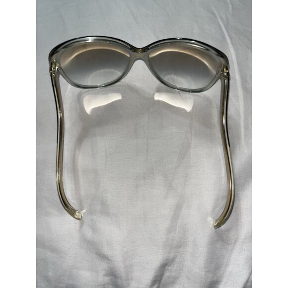 Vtg Bug Eye Jacques Martin Sunglasses Hand Made France Round *LENS GOOD* - Picture 4 of 6